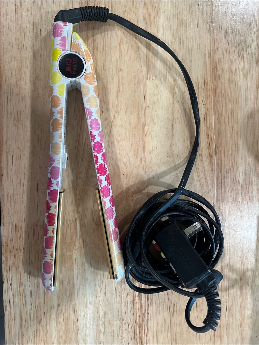 1” Ultra Chi Hair Straightener in Limited Edition Pattern